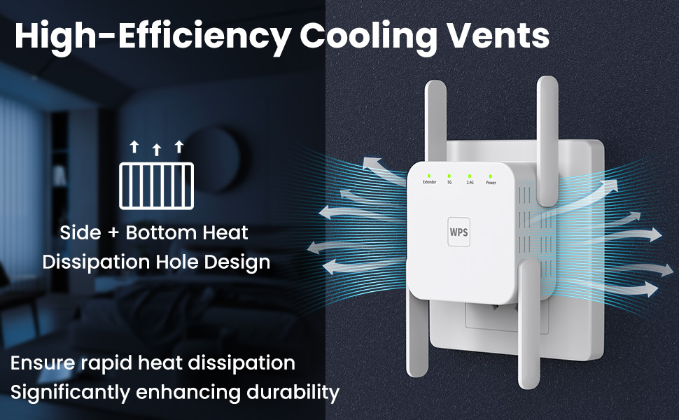 High-Efficiency Cooling Vents