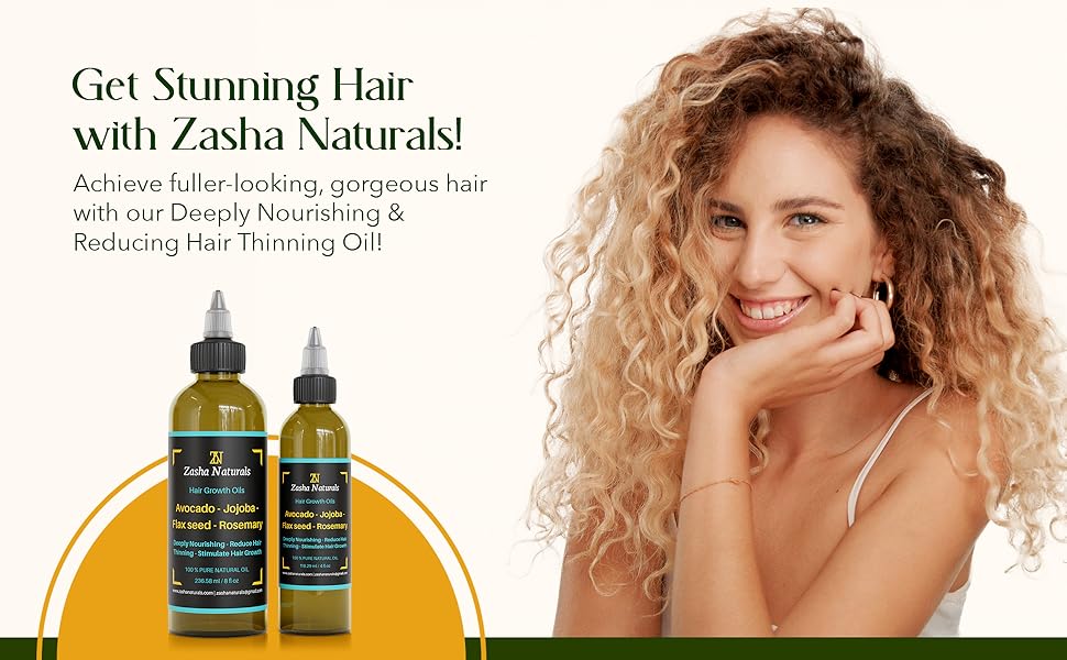 Enjoy thicker, longer, &amp; fuller-looking strands with our special blend of hair oils.