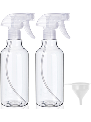 spray bottles