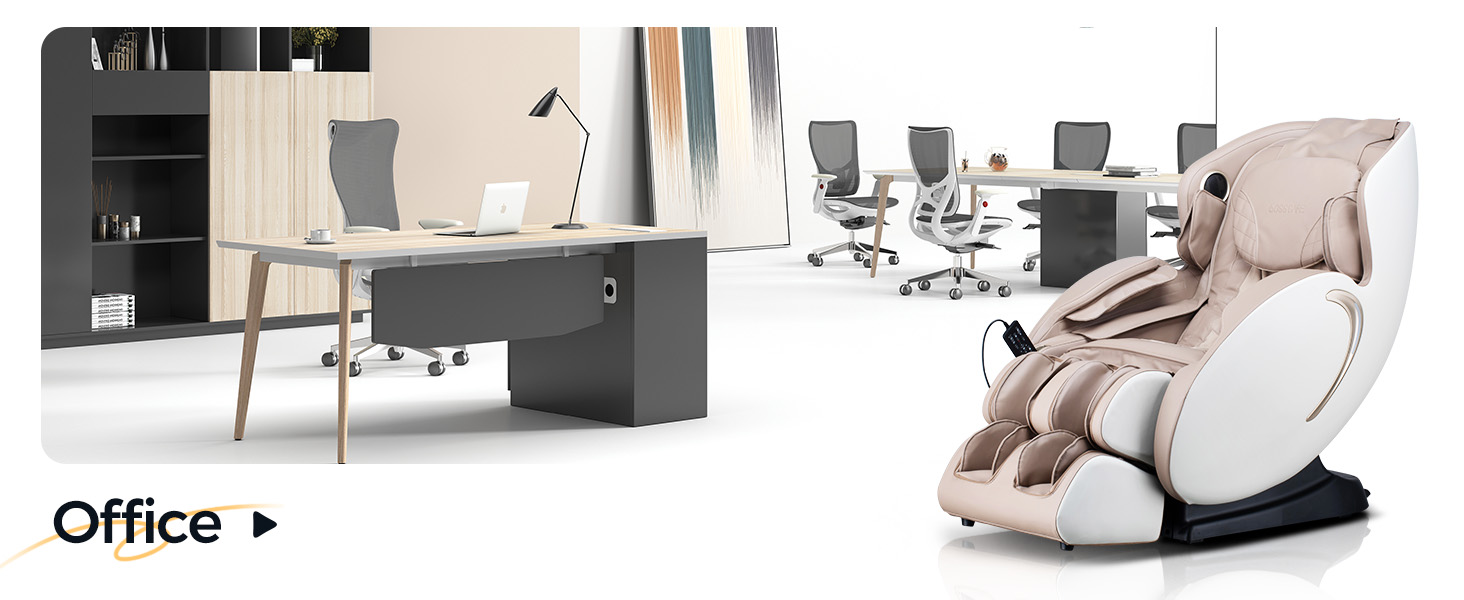 Office, sillon de masajes cuerpo completo, massage chair full body recliner, 3d massage chair