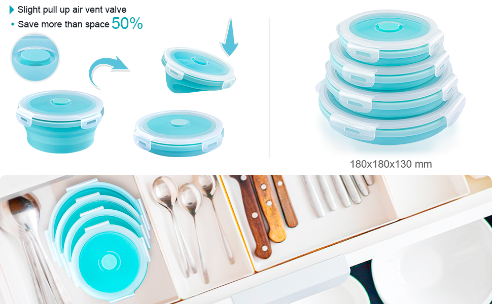 RAXCO Container Sets,Food Storage Containers,Camping Food Boxes