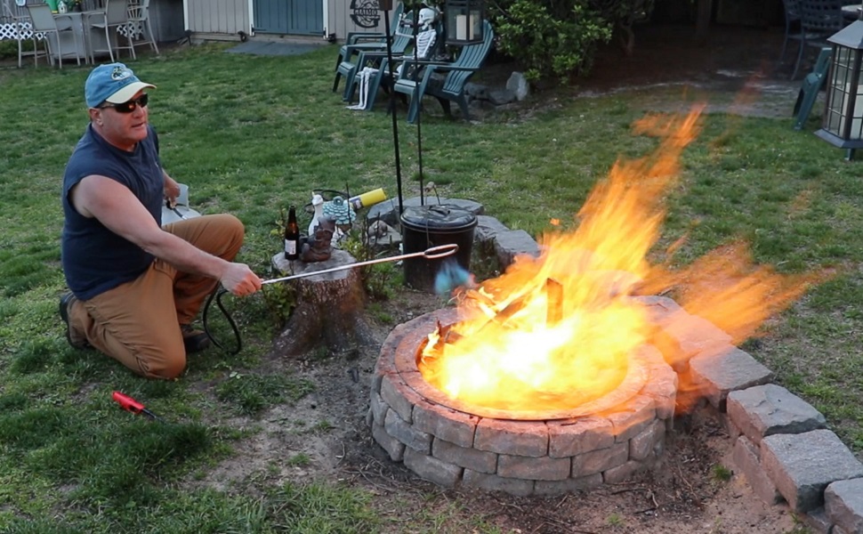 Flame King Propane Fire Starter Torch for Firepits, Charcoal Grills