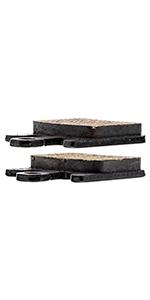 NICHE Brake Pad Set for Kawasaki Ninja ZX6R ZX12R GSXR1000