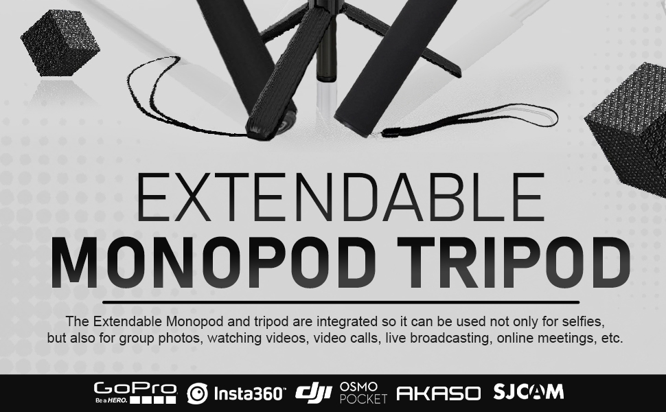 Extendable Monopod Tripod