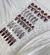 Hand made press on false nails
