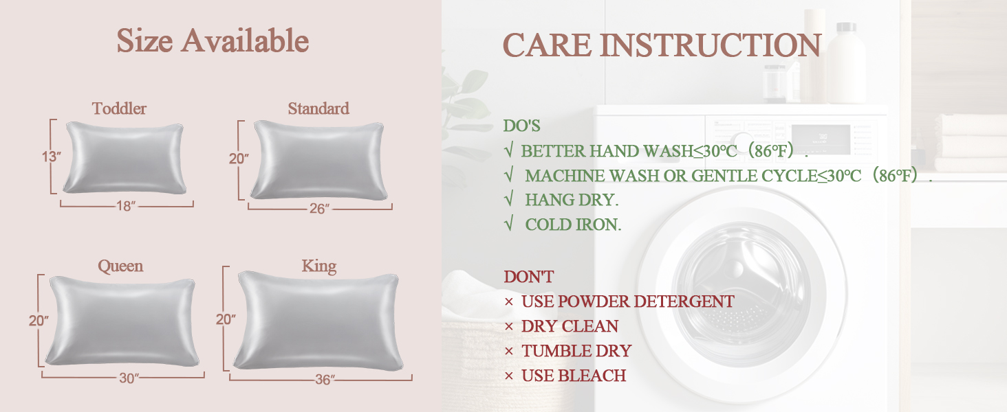 silk pillow cases