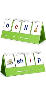 CVCC &amp;amp;amp;amp;amp; CCVC Word Builder Flash Cards