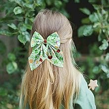 St. Patrick hair bows