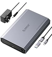 Amazon.com: ORICO Aluminum 3.5 Hard Drive Enclosure with USB 3.2