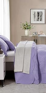 Oversized King Bedspread 128x120, Modern & Contemporary Look, Reversible, 5 Piece Set, King/Cal King, Sage Green - Li 4f74f775 F5fd 48a5 B66d 9f243bd25355. CR0,0,150,300 PT0 SX150 V1