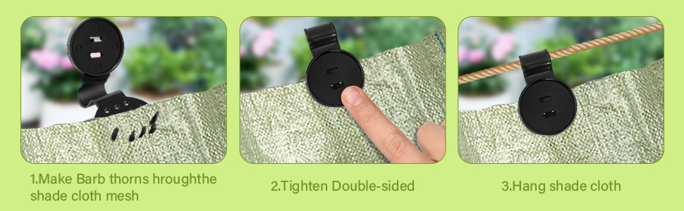 Shade Cloth Heavy Duty Lock Grip