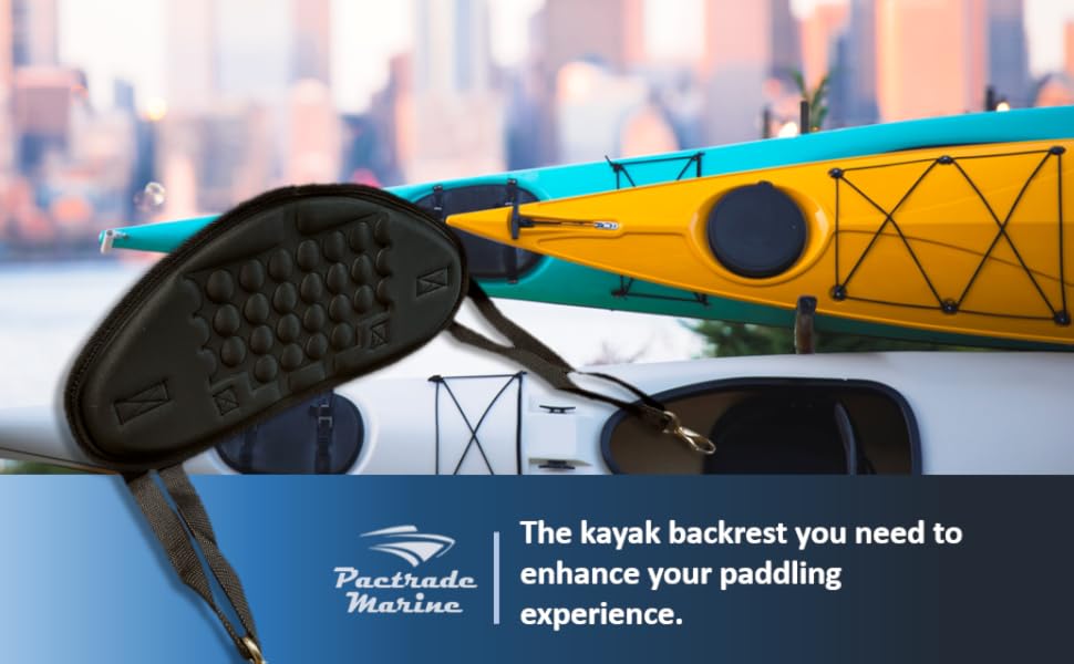 kayak seat, marine, Adjustable Straps, Black, Gray, sit on top, non-slip, backrest