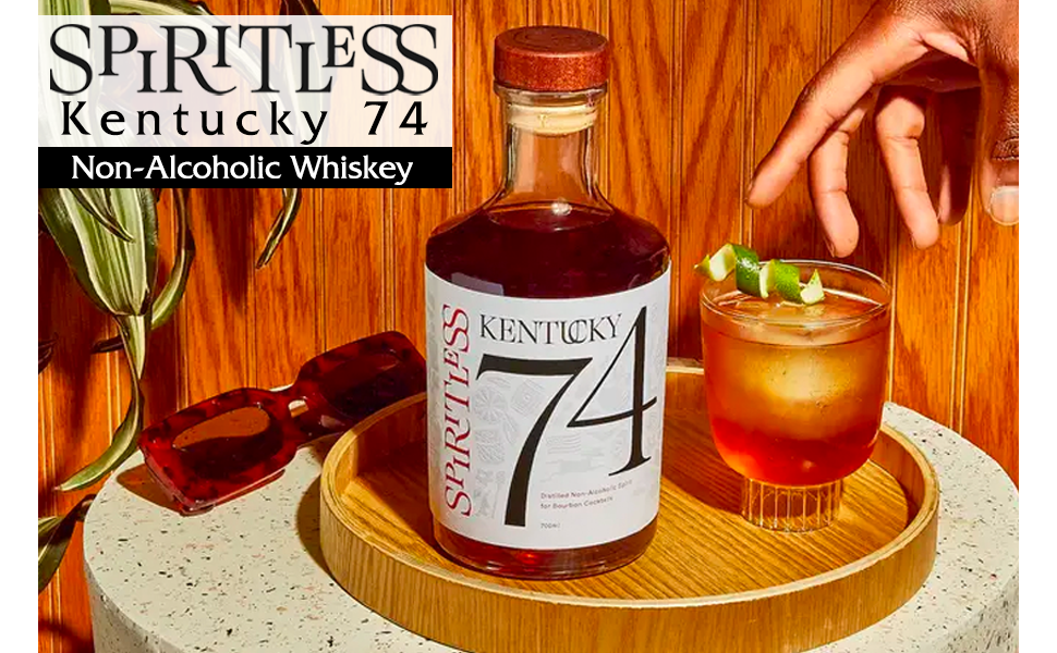 Spiritless Kentucky 74 Distilled NonAlcoholic Whiskey