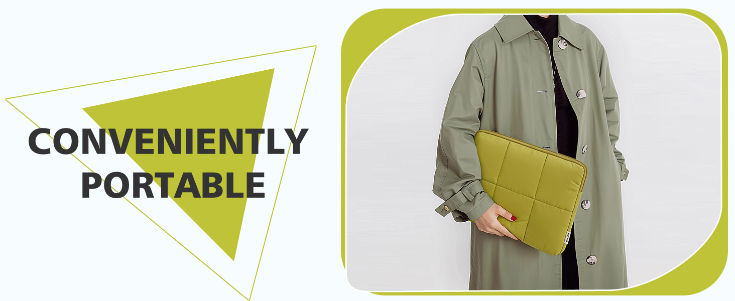 KIZUNA Puffy Laptop Sleeve Case 