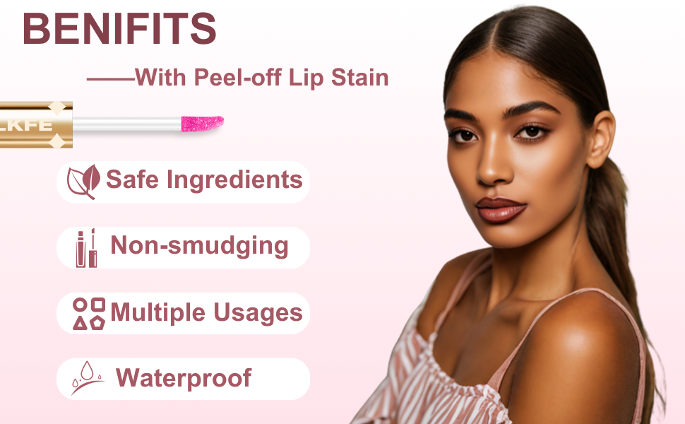Benefits of Peel-off Lip Stain