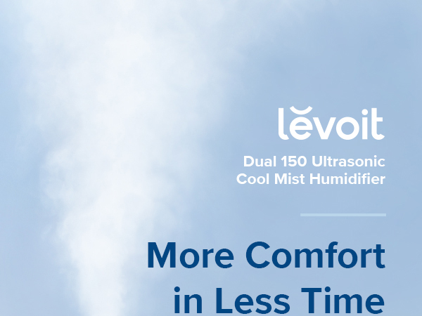 Levoit Dual 150 Ultrasonic Cool Mist Humidifier