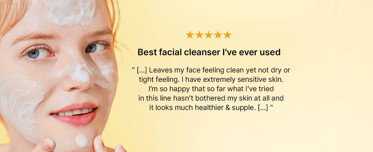 Best facial cleanser I&#39;ve ever used