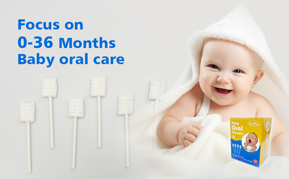 BabyPearl Infant Toothbrush Skim Gauze Baby Tongue Cleaner