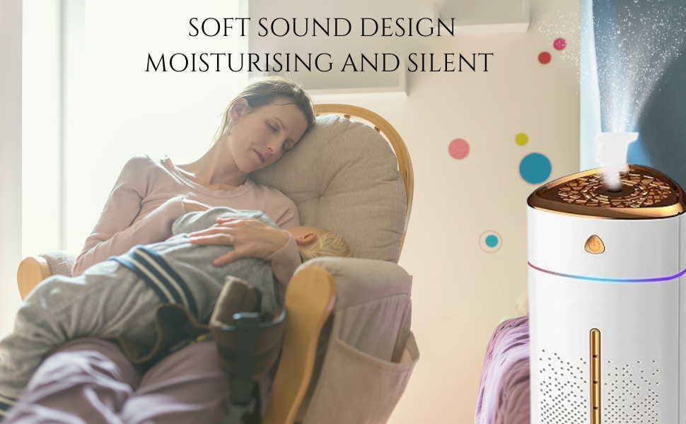 Hydration Boost, Room Humidifier, Mist Diffuser, Air Revitalizer