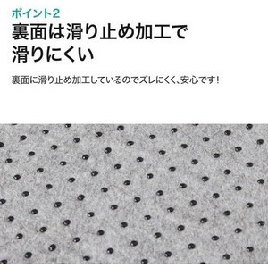 Amazon｜ニトリ(NITORI) 低反発ラグパッド 下敷き専用 195X235 7224893