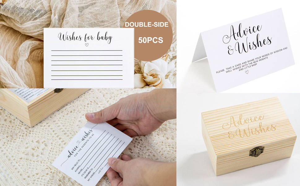 Advice and Wishes Cards for Parents To Be