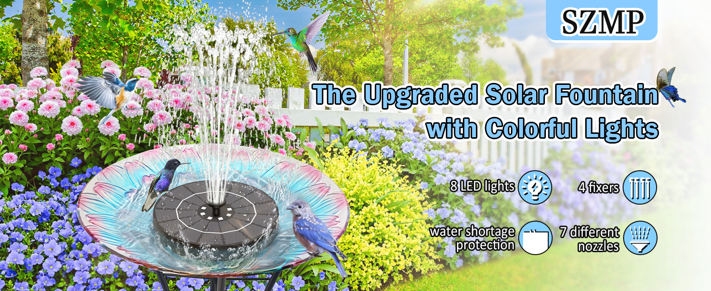 SZMP Solar Fountain Pump