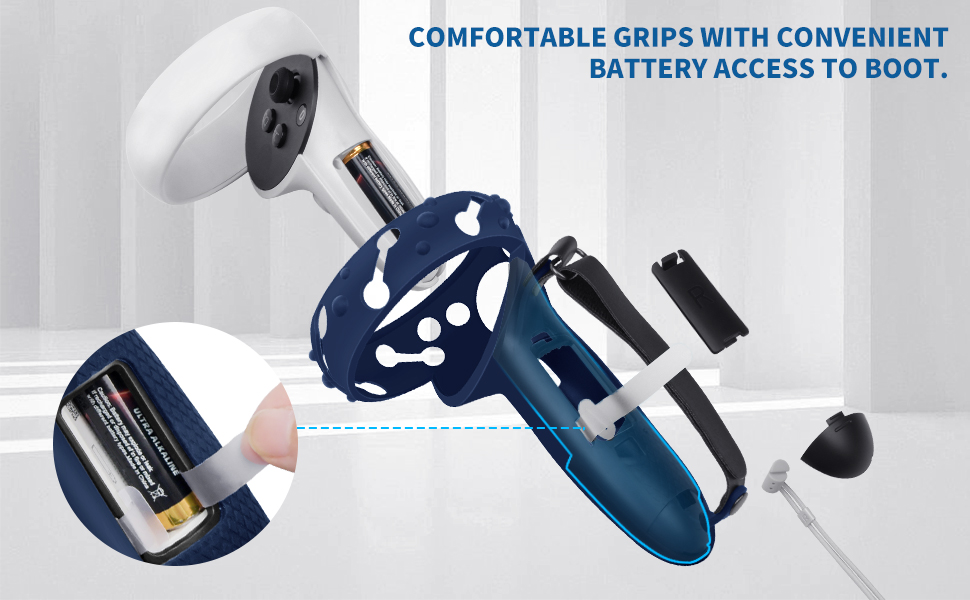 Grips Cover for Oculus/Meta Quest 2