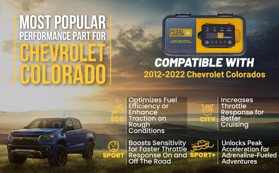 PEDAL COMMANDER for Chevrolet Colorado 20072022 Throttle