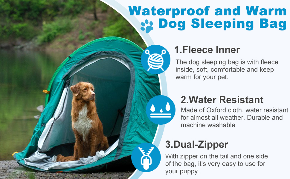 dog sleeping bag