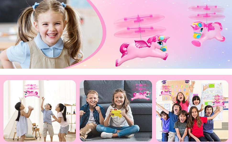 unicorn toys,rc helicopter,remote control helicopter,flying fairy toys for girls,helicopter