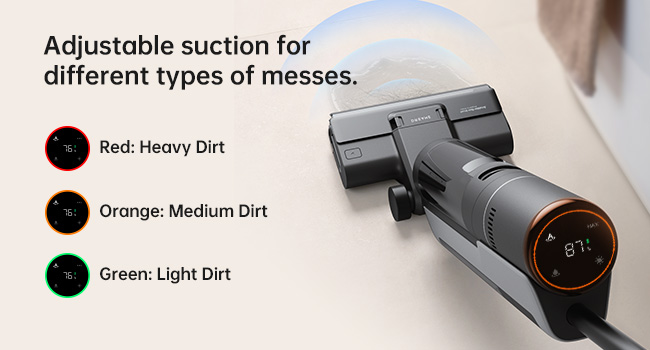 Dreame H12S wet dry vacuum cleaner cordless vacuum mop