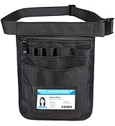 Nurse Accessories Utility Belt Bag Multi-Compartment Nursing Fanny Pack Nurse Medical Waist Organ...