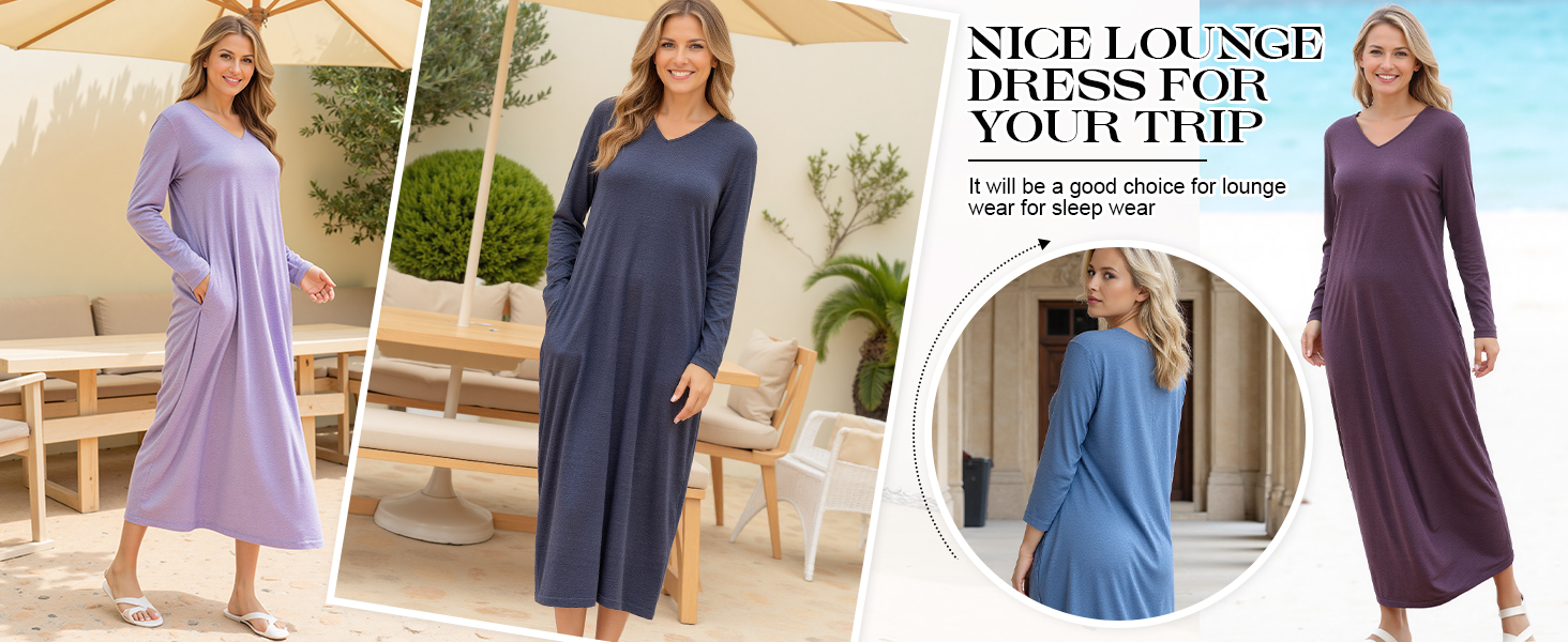 long nightgowns for women