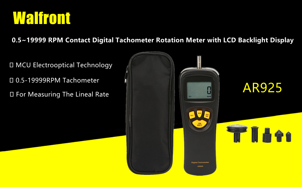 Smart Sensor Digital Tachometer 0.519999RPM Digital Speed Tachometer