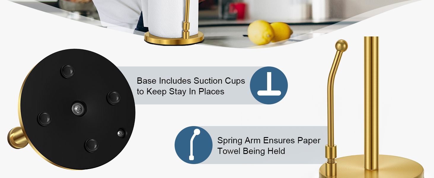 Standing Paper Towel Holder