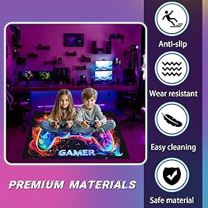 Gaming Rugs in a Variety of Fun Designs