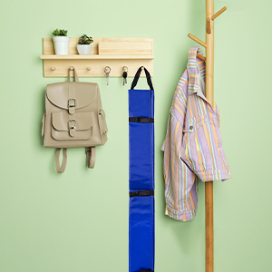 The handles of the Pocket Chart allow for storage of and easily access to décor