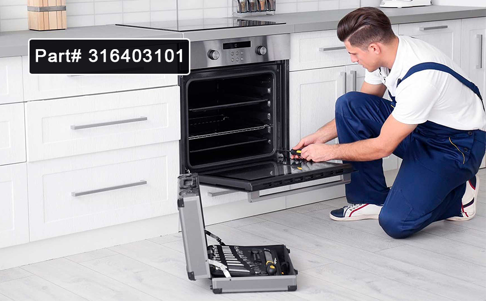 316403101 Gas Range Oven Door Gasket Seal Replacement (80