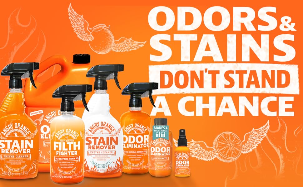 Angry Orange - Odors & Stains don't stand a chance