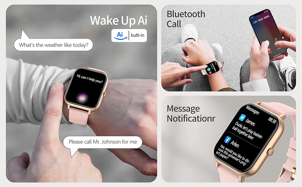 Smart watch with call