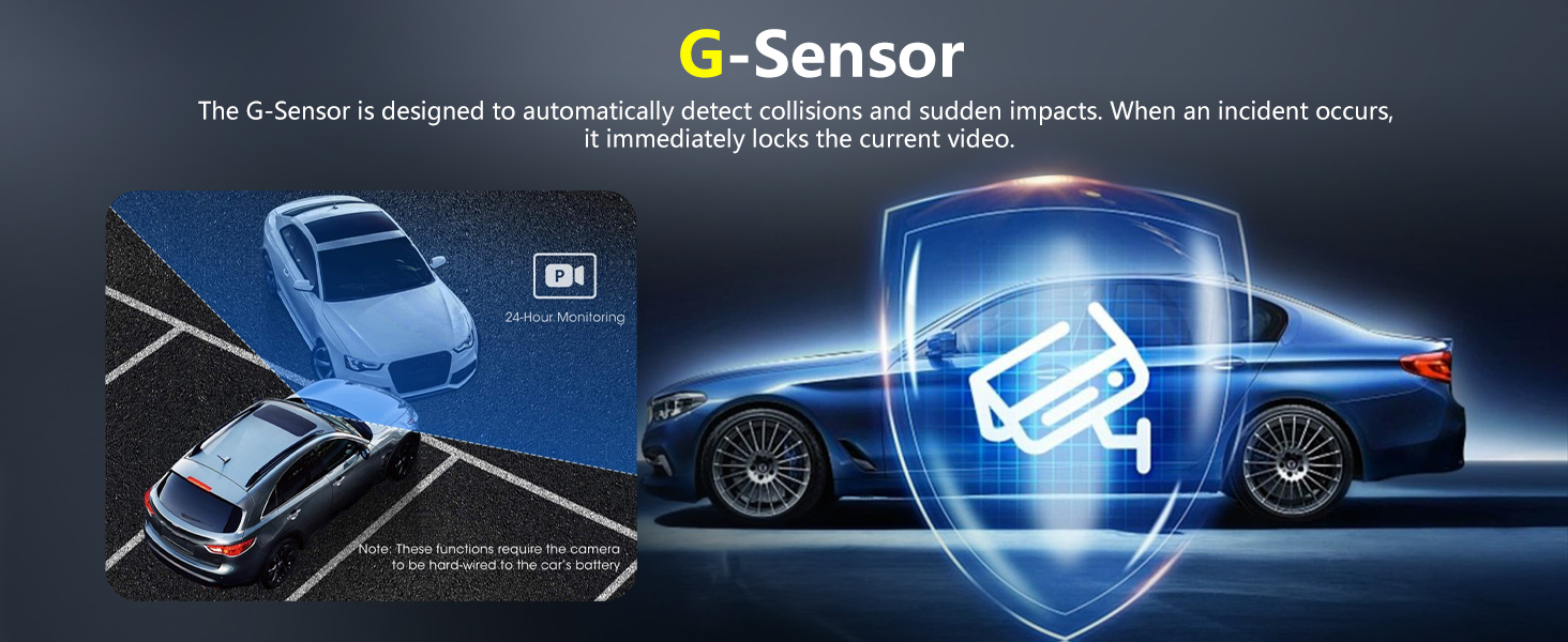 Podofo Rear View Mirror Camera Video Recorder Car DVR 9.66