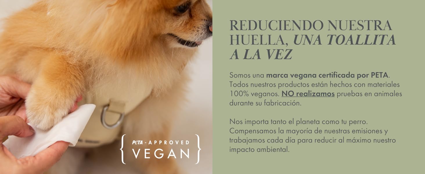 reduciendo nuestra huella una toallita a la vez