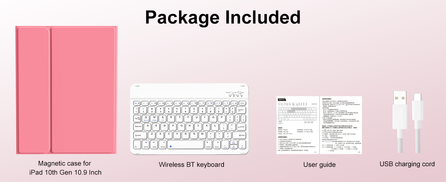 iPad 10th Generation Case with Keyboard 