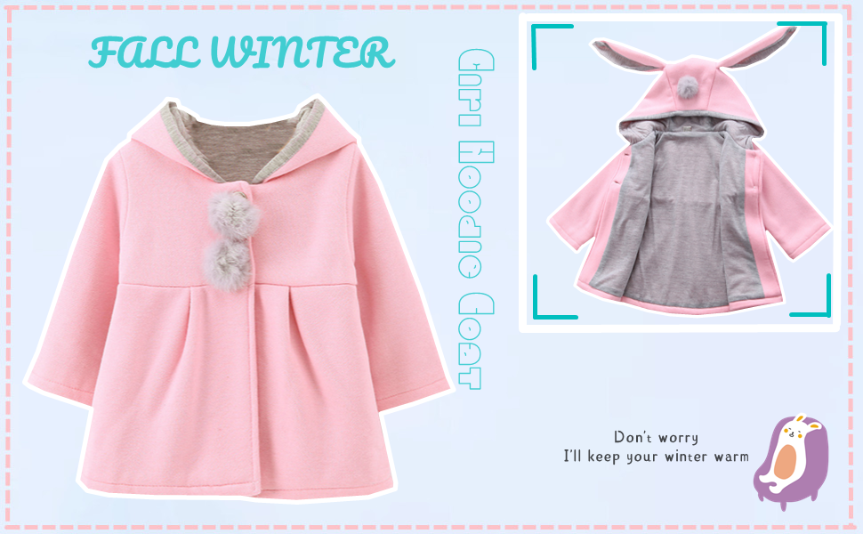 baby girl hoodie jacket