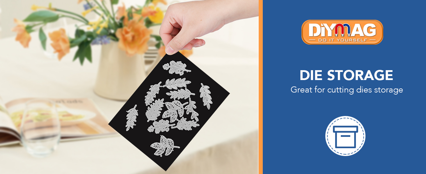 DIYMAG Adhesive Sheets, 4" x 6", 40 Pack