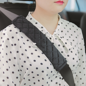 Car seat belt cushion