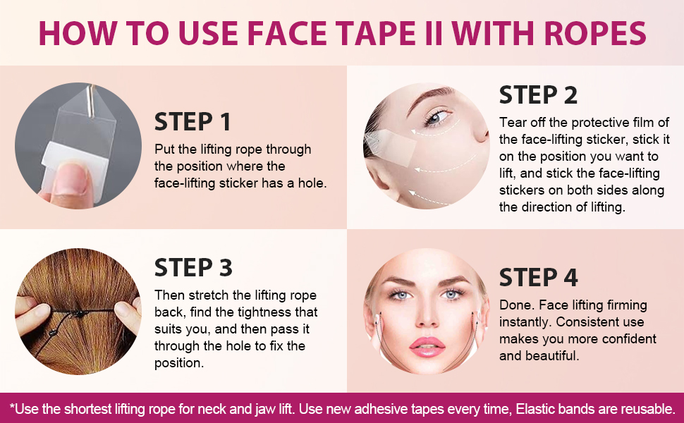 شريط شد الوجه غير المرئي من هيبايد، 160 قطعة غير مرئية: شريط رفع الوجه غير المرئي مع خيط لشريط شد الوجه على شكل حرف V للرقبة والجبهة والوجه (مزيج من 120+40 قطعة) 23 شريط رفع الوجه غير مرئي