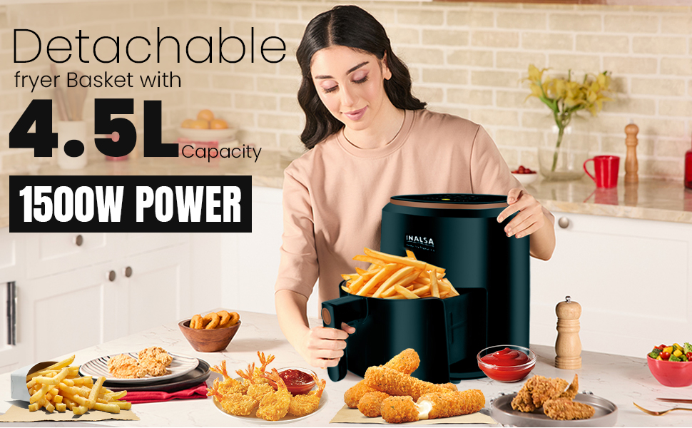 INALSA Air fryer for family 