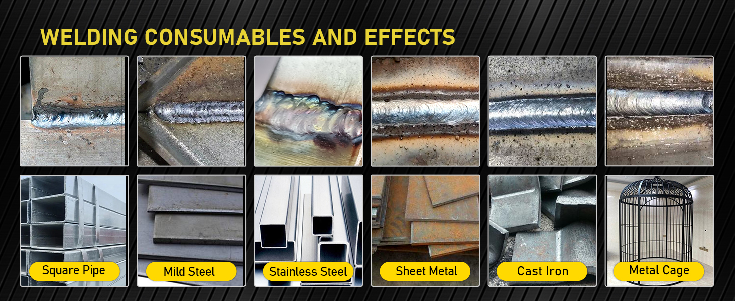 WELDING CONSUMABLES AND EFFECTS