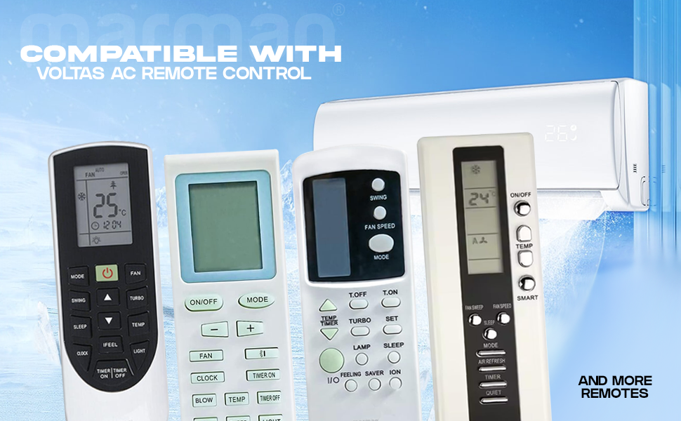 Review Marman® Compatible With Voltas Ac Remote Original Model 10 Voltas Ac Remote